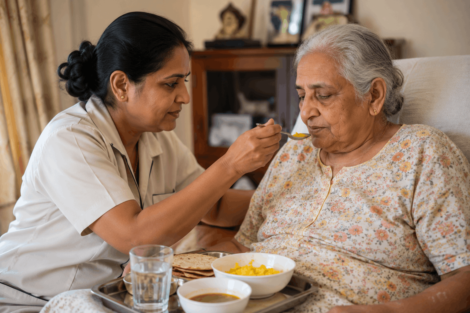 What a Caretaker for Patient at Home Includes
